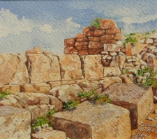 Vincenzo Paudice - Capo Sounion, Mura di Egeo