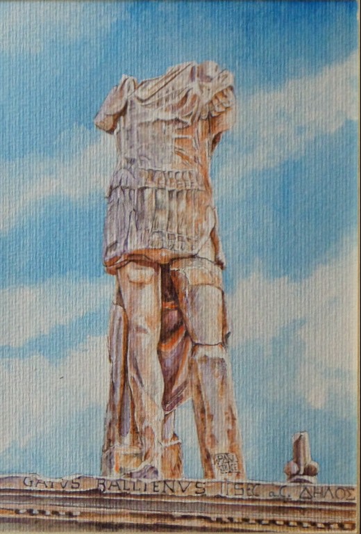 Vincenzo Paudice - Delos, Statua di Gaius Bellienus