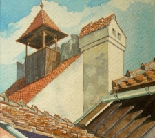 Vincenzo Paudice - Transilvania, Castello di Bran, Torre maestra