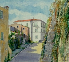 Vincenzo Paudice - Eboli, Via Castello, primi anni '80