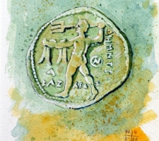Vincenzo Paudice - Statere d'argento coniato nel III sec. a.C.