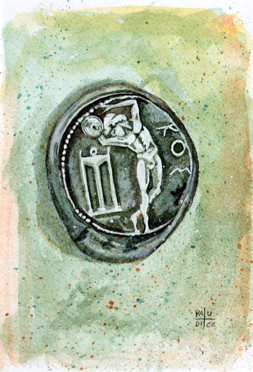 Vincenzo Paudice - Moneta d'argento emessa dall'isola di Kos