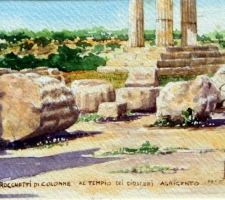 Vincenzo Paudice - Agrigento, Tempio dei Dioscuri