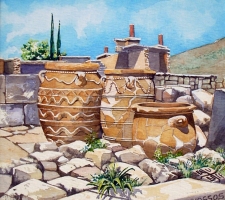 Vincenzo Paudice - Knossos, Grandi pithoi