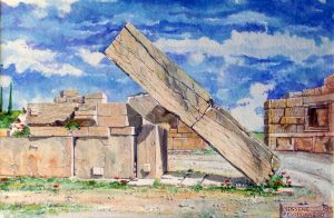 Vincenzo Paudice - Messene, Porta arcadica