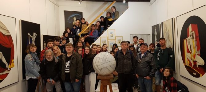 I ragazzi del progetto Erasmuplus “Different but Equal” in visita all’Atelier Paudice